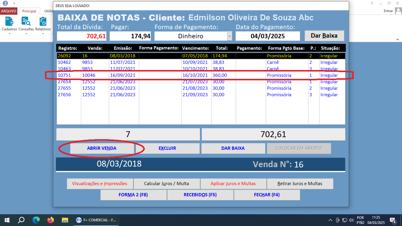 Recebendo Pagamentos de Notas de Saída Recebendo Pagamentos de Notas de Saída