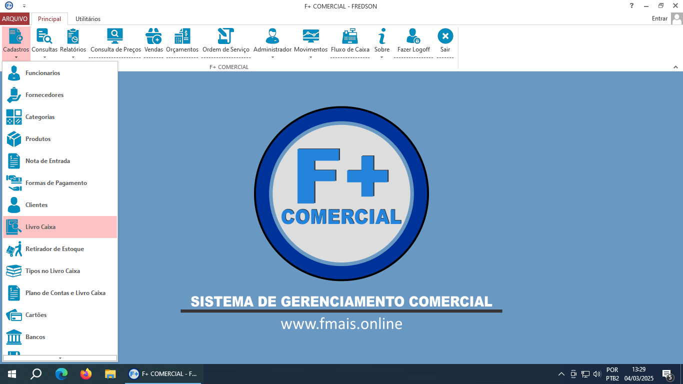Cadastrando Contas a Pagar no Livro Caixa Cadastrando Contas a Pagar no Livro Caixa