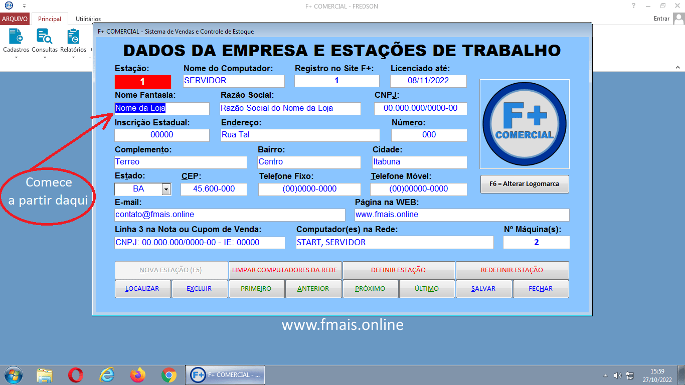 Cadastrando a Sua Empresa ou Comercio