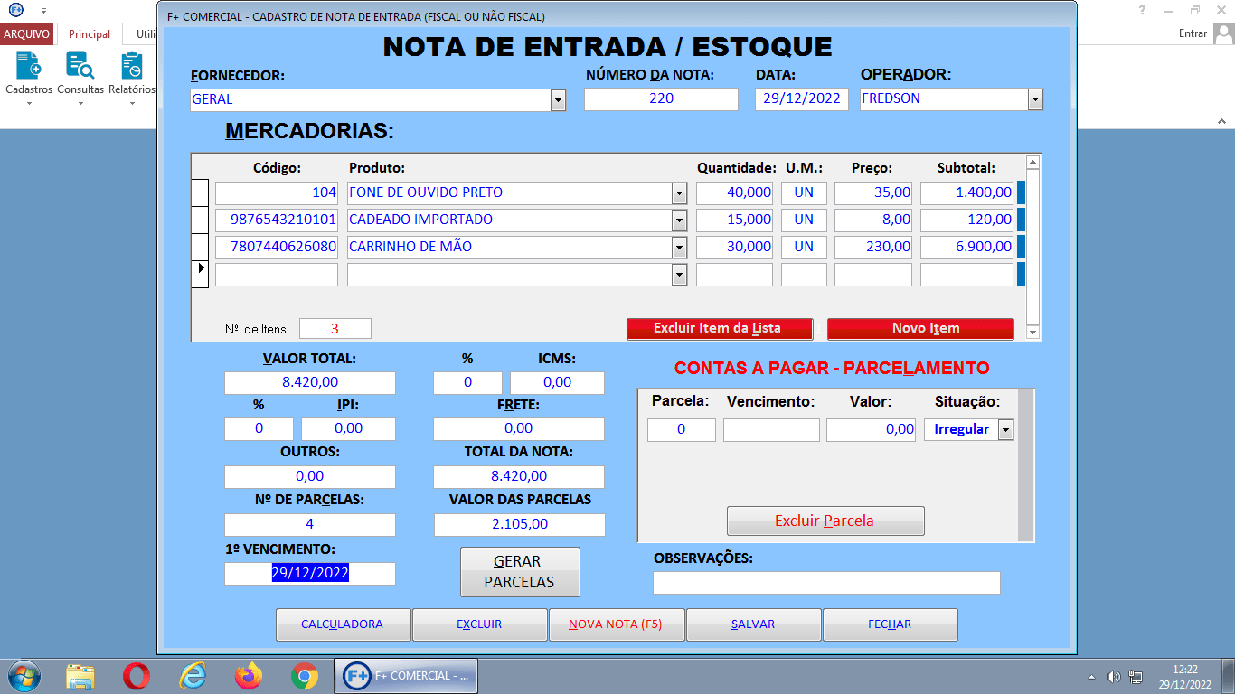 Criando Contas de Usuários e Senhas de Acesso