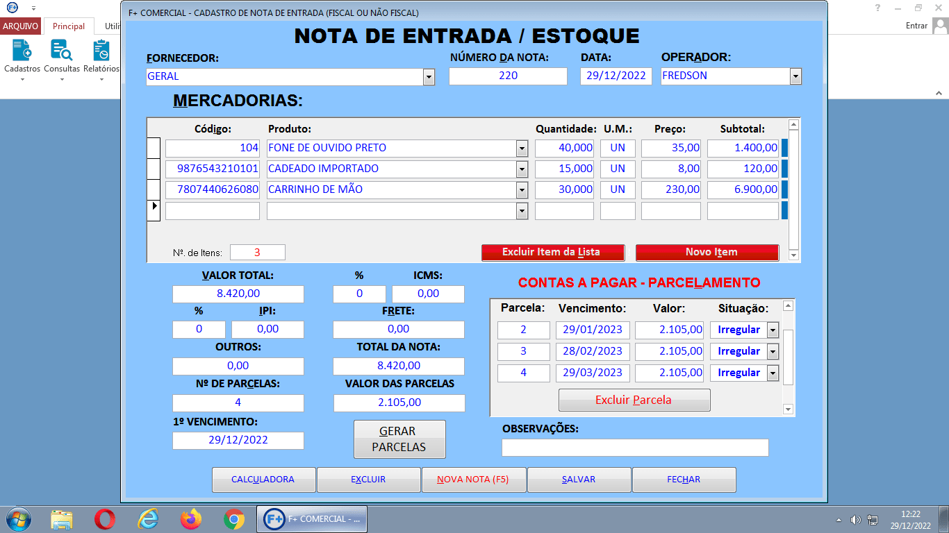 Criando Contas de Usuários e Senhas de Acesso