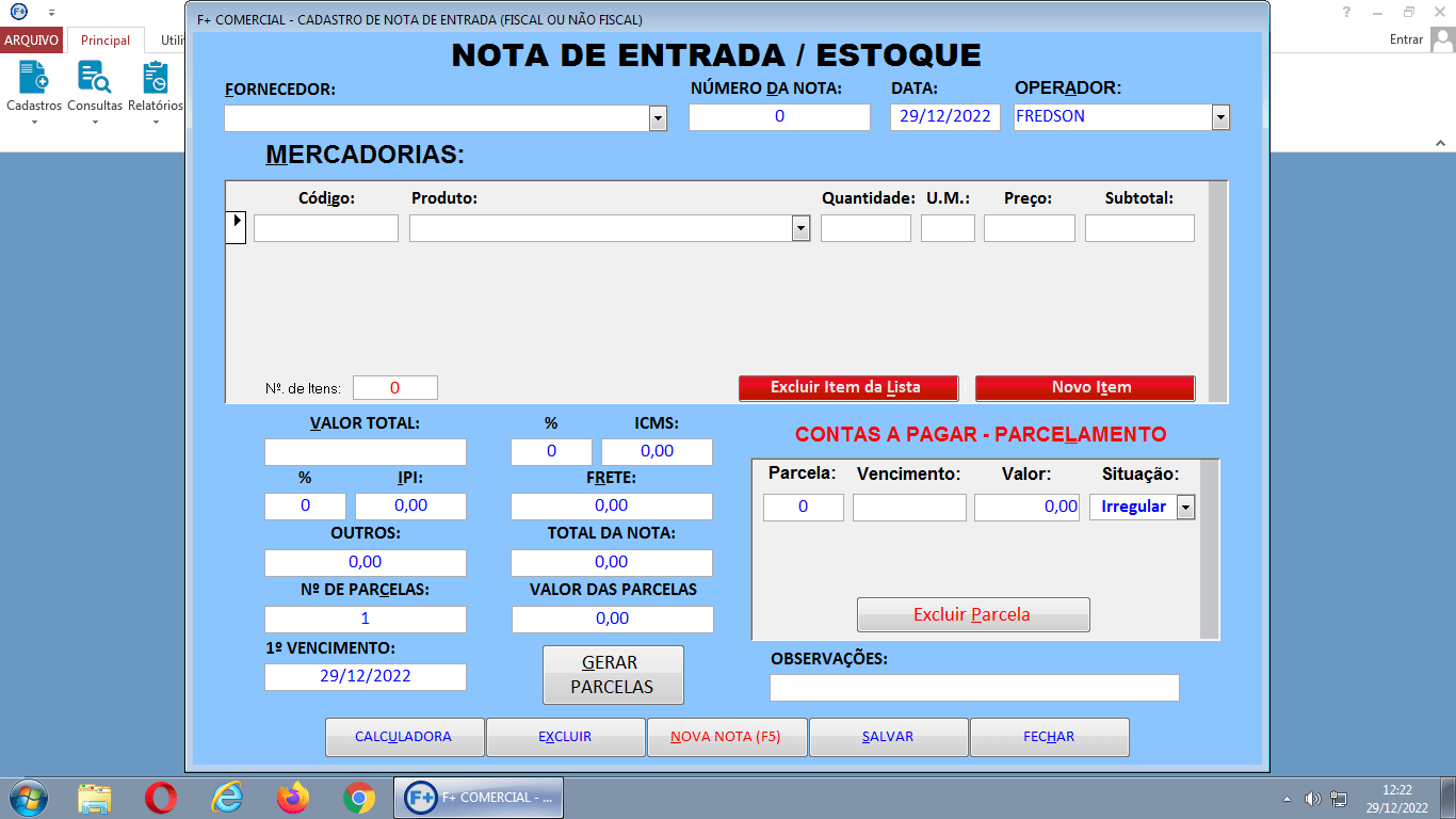 Criando Contas de Usuários e Senhas de Acesso