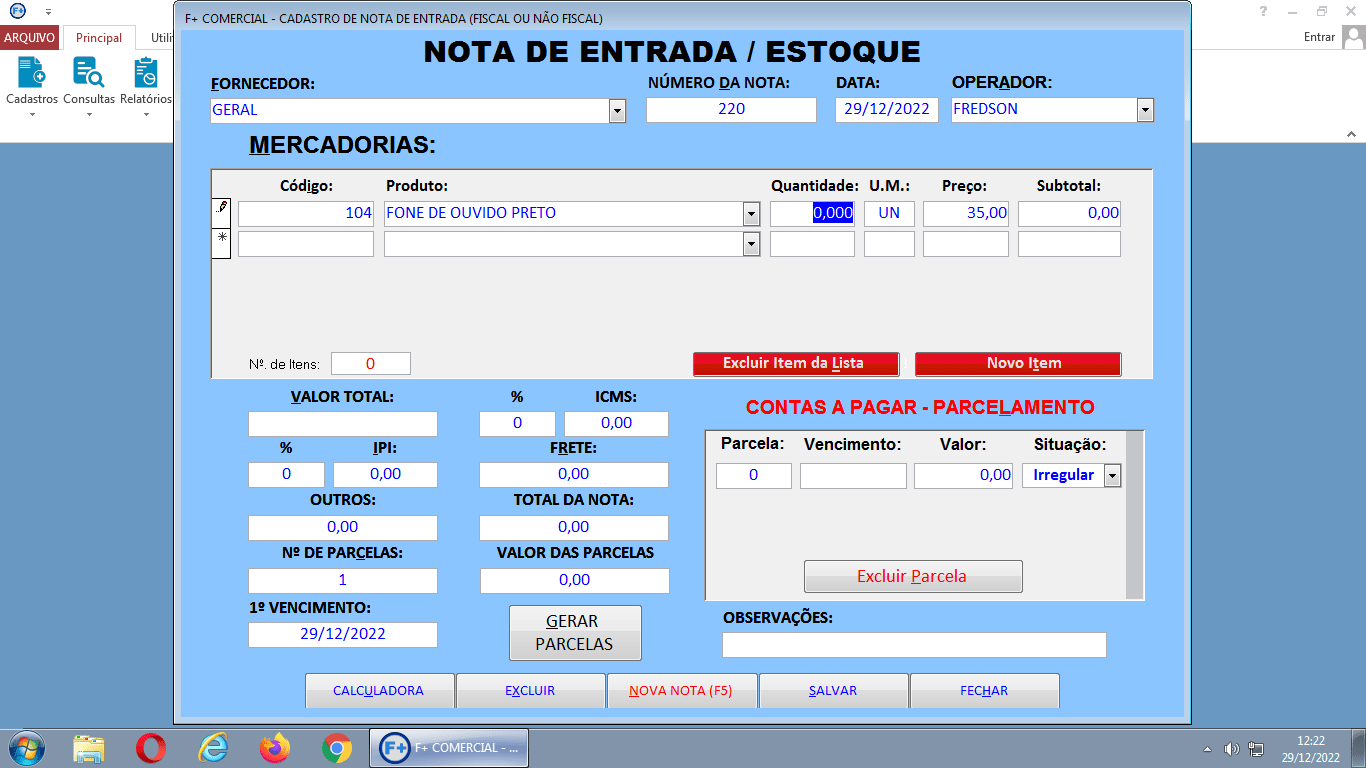 Criando Contas de Usuários e Senhas de Acesso