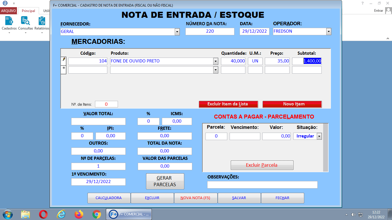 Criando Contas de Usuários e Senhas de Acesso