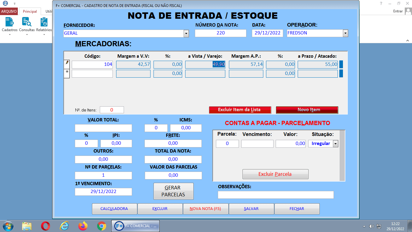 Criando Contas de Usuários e Senhas de Acesso