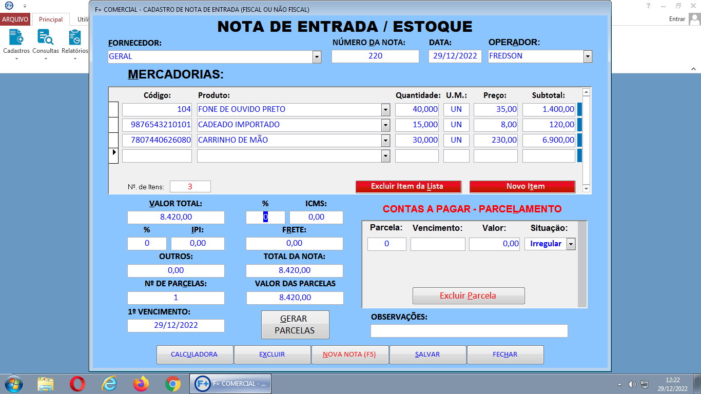 Criando Contas de Usuários e Senhas de Acesso