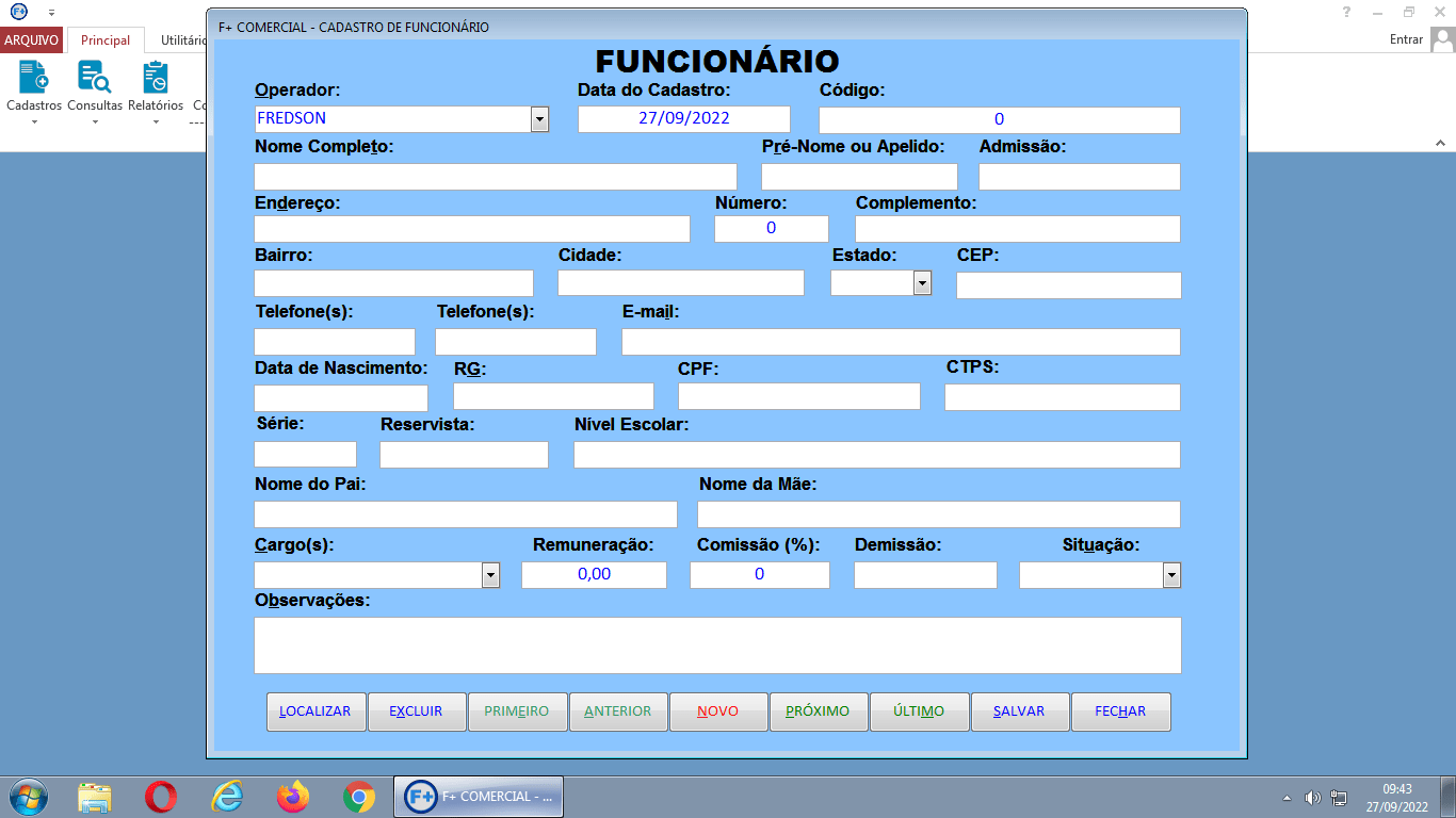 Criando Contas de Usuários e Senhas de Acesso