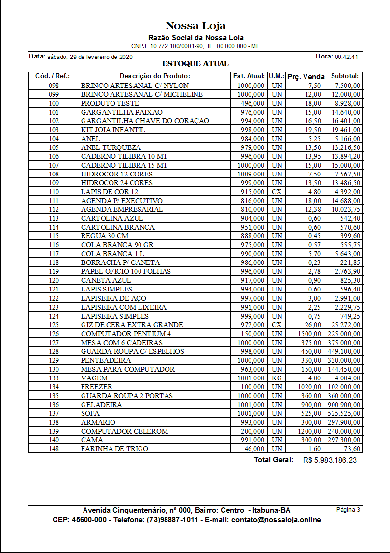 Histórico do Cliente