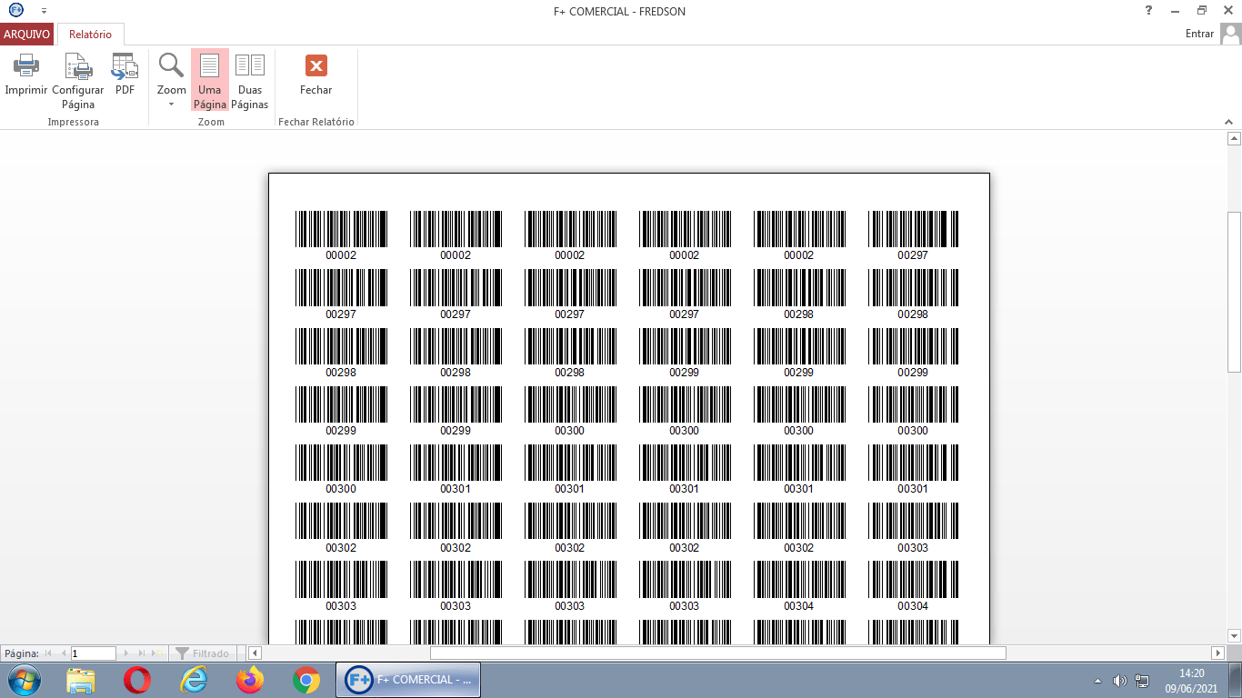 Etiquetas de Códigos de Barras 3