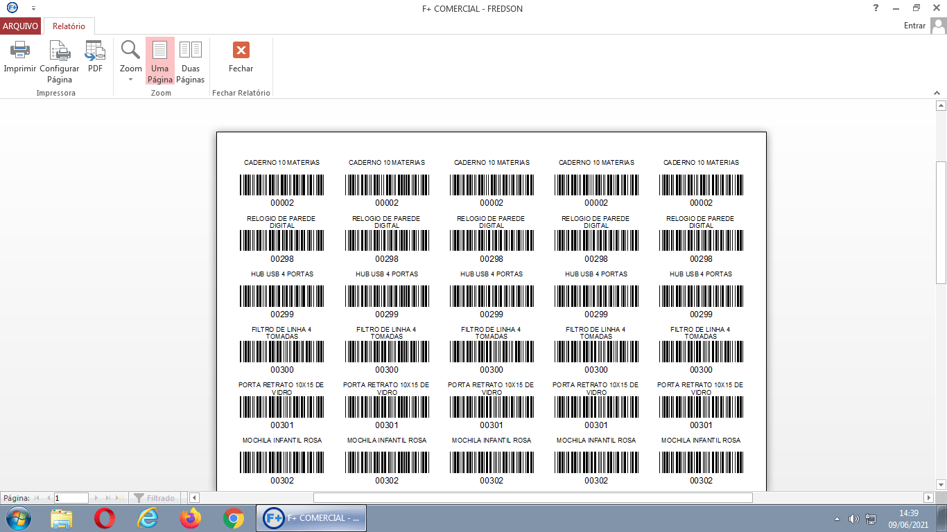 Etiquetas de Códigos de Barras 5