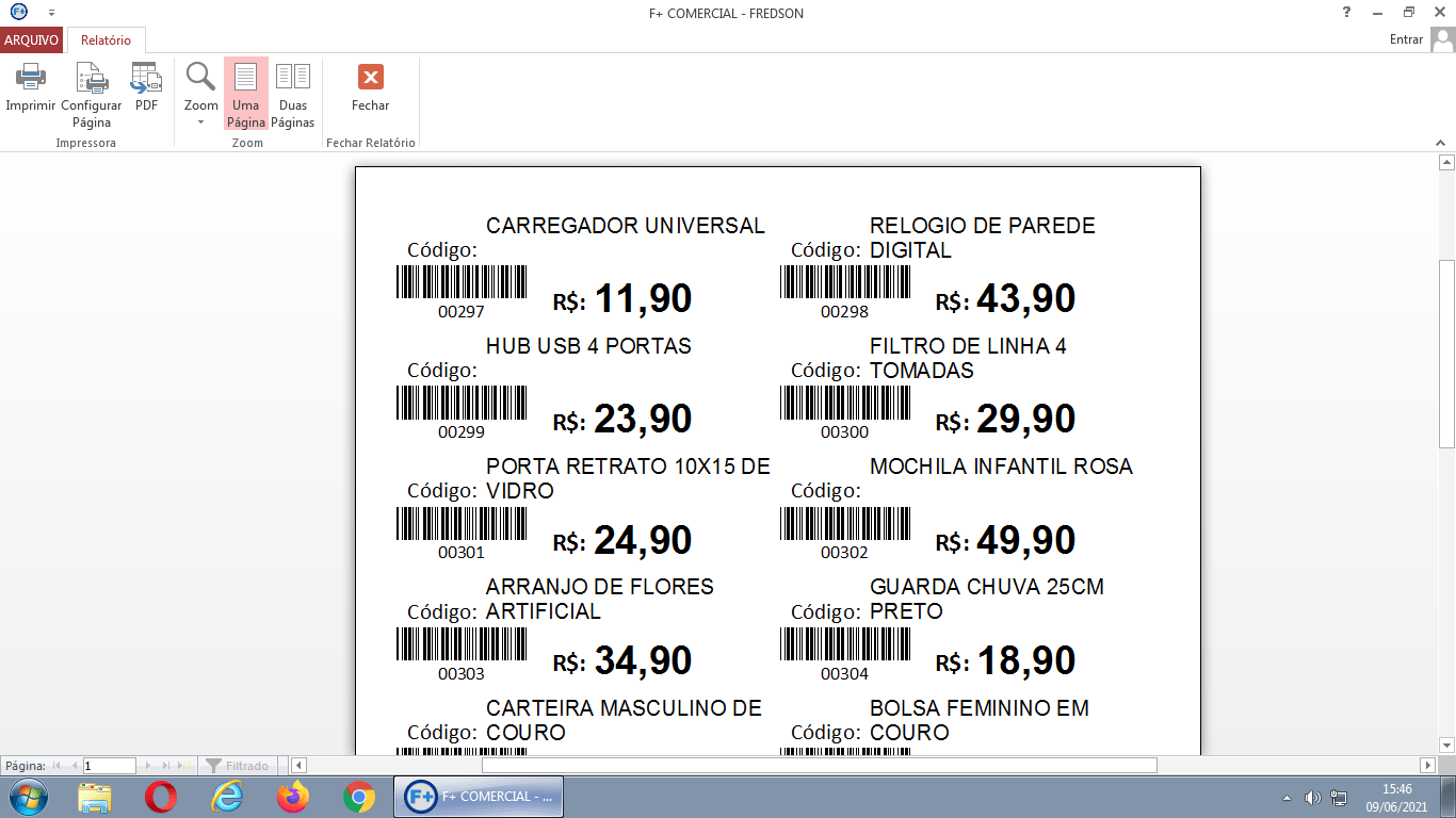 Etiqueta de Preços 4