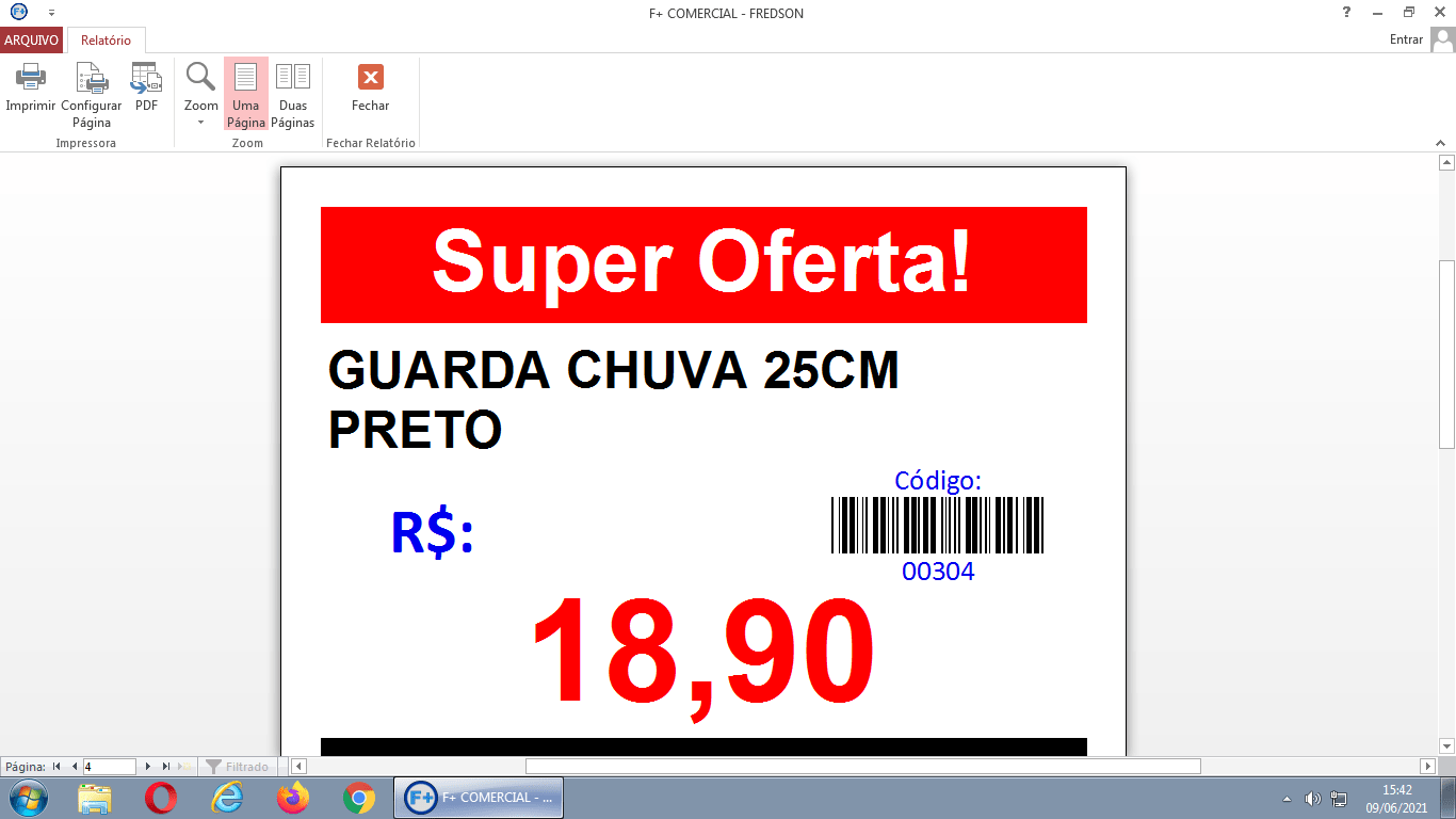 Etiqueta de Preços 9