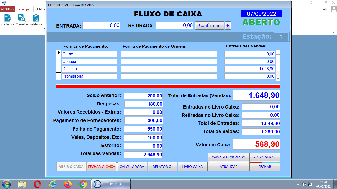 Fluxo de Caixa