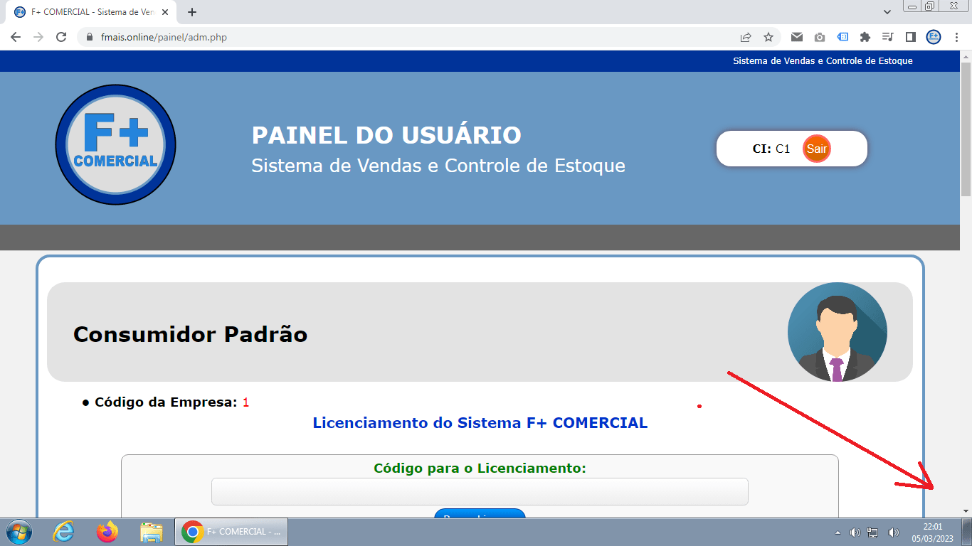 Identificador da Conta