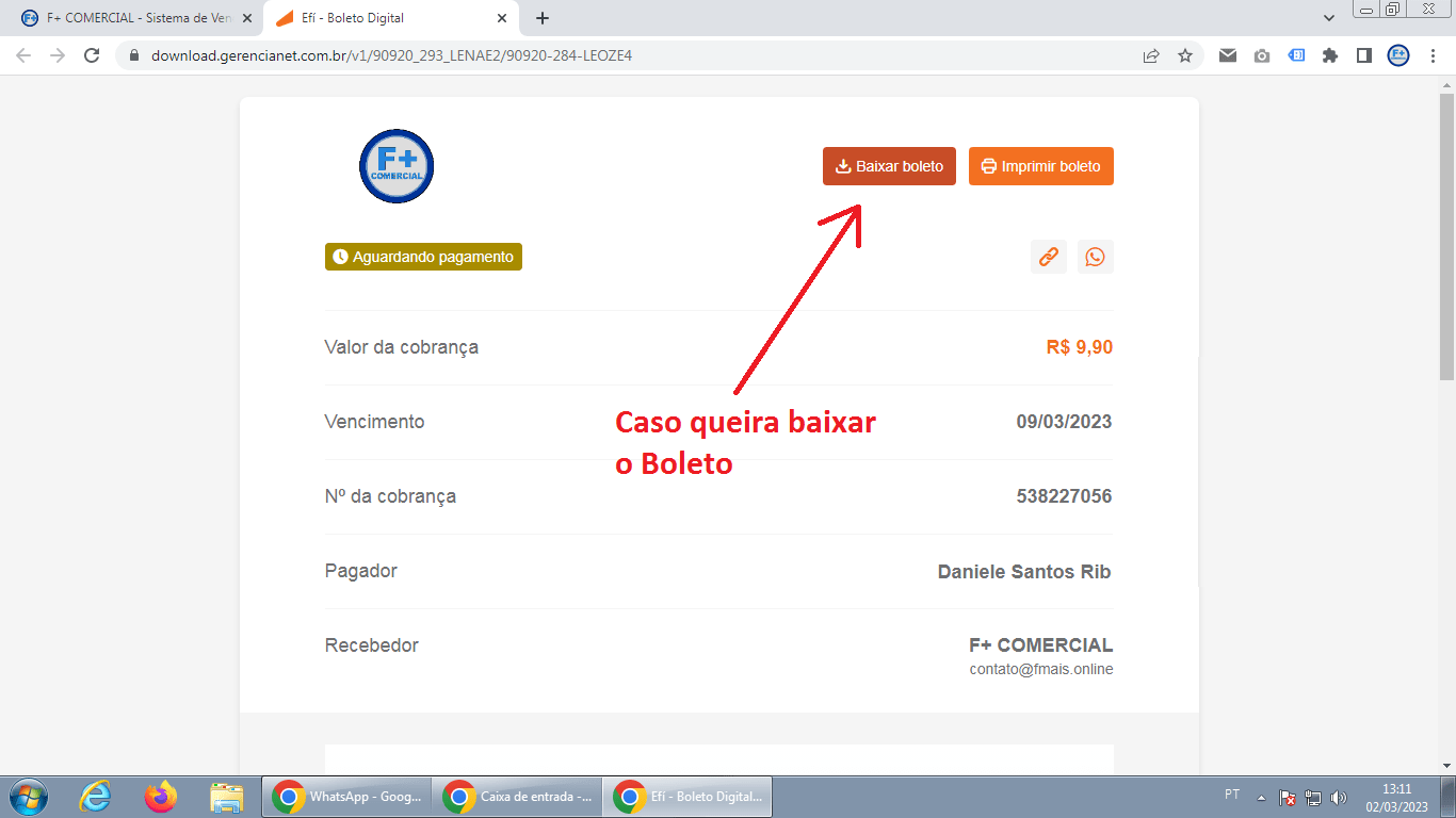 Licenciando o Sistema