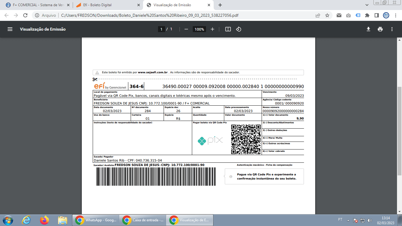 Licenciando o Sistema