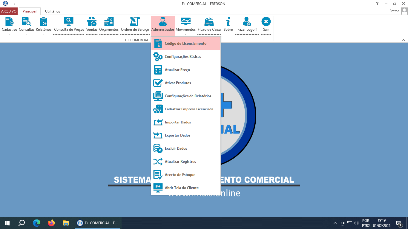 Licenciando o Sistema Licenciando o Sistema