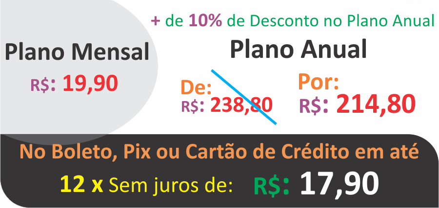 Planos e Preços F+ COMERCIAL