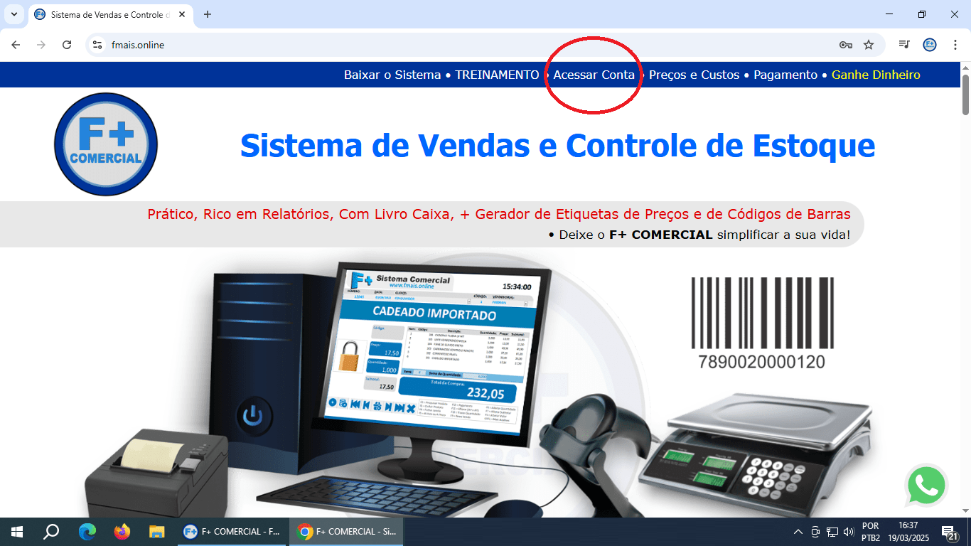 Registrando o Sistema Registrando o Sistema
